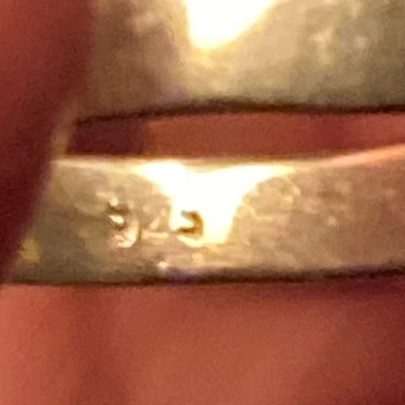 EUC 925 Delicate Cut Rose Ring Size 9.5 - Picture 4 of 8